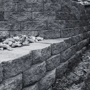 Cohen Legal - Damaged Retaining Wall Showing Soil Movement After Heavy Rain