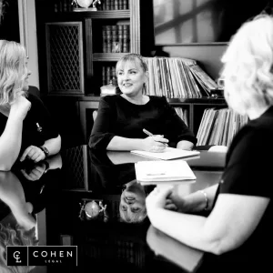 Business Partnership Agreement Discussion at Cohen Legal Office