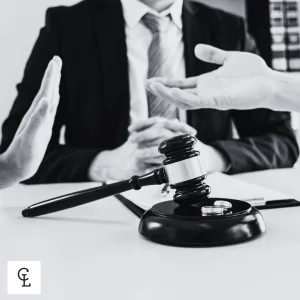 Lawyer Advising Business Clients On Mediation Versus Court Options