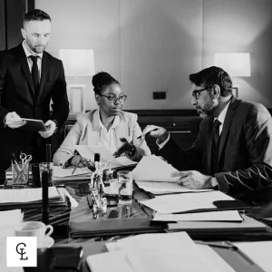 Mediation Table Discussion Offering An Alternative To Court Litigation