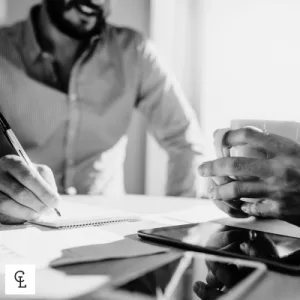 Close-up of a commercial contract on a desk with a pen - contract review lawyer Townsville