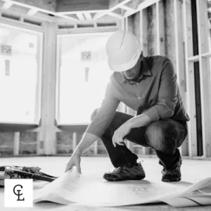 Builder Reviewing A Construction Contract On Site In North Queensland